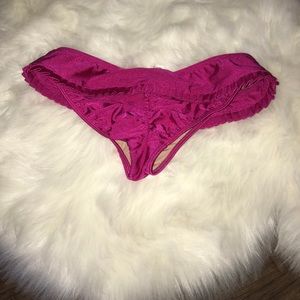 LULI FAMA scrunch butt bikini bottoms